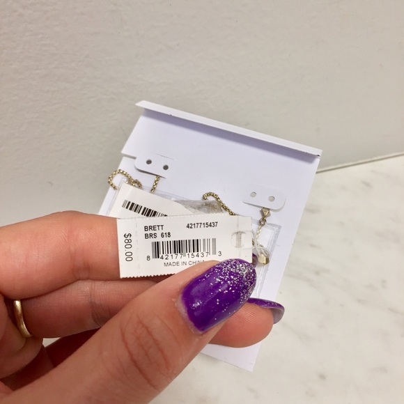 ✨🆕✨ Kendra Scott Brett pendant clear pink - Picture 4 of 4